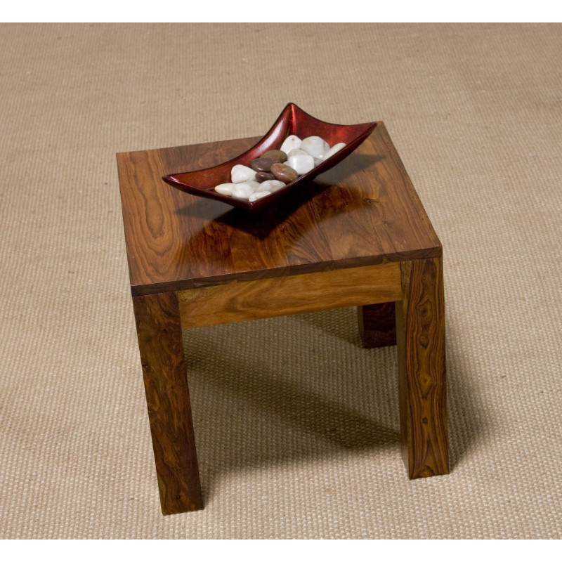 Boxy Sheesham Lamp Table