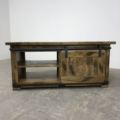 Mango Industrial Small TV Unit/ Coffee Table