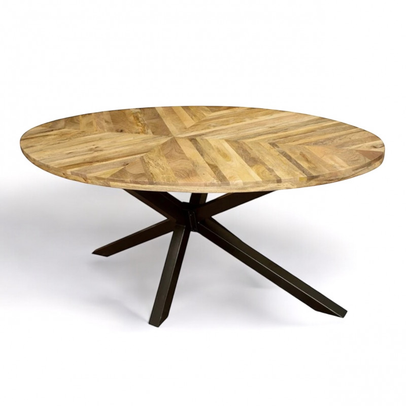 Sunray Oval Dining Table