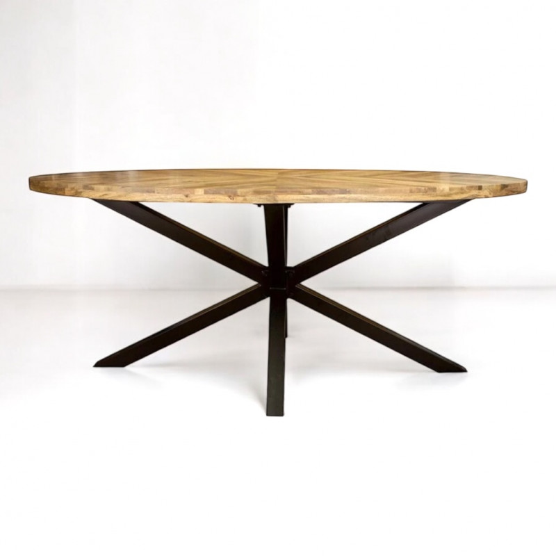 Sunray Oval Dining Table