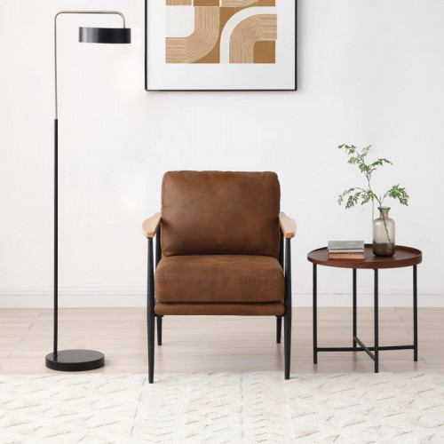Brooks Armchair Brown Brooks Armchair Brown