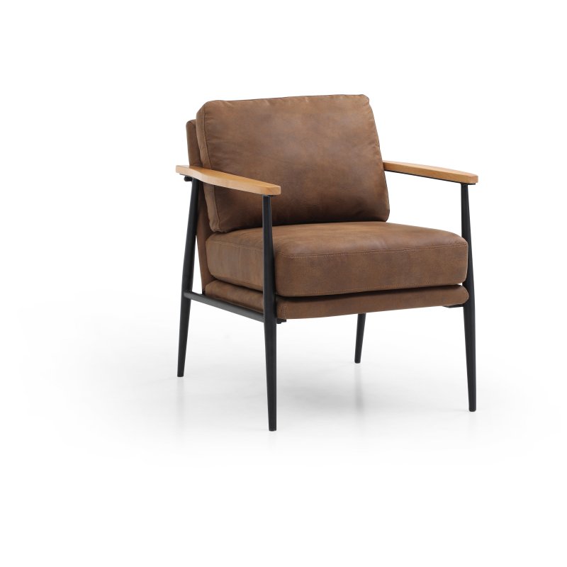 Brooks Armchair Brown Brooks Armchair Brown