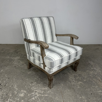 Corbridge Linen Stripe Chair