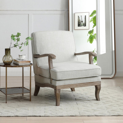 Corbridge Linen Cream Chair