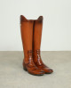 Pair of Leather Boots Umbrella Stand Pair of Leather Boots Umbrella Stand