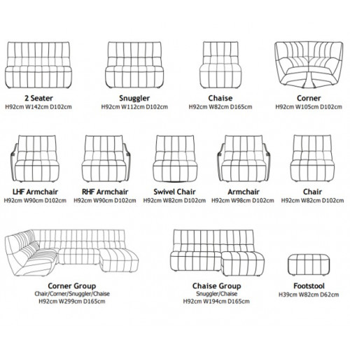 Bonnie Sofa Range Bonnie Sofa Range