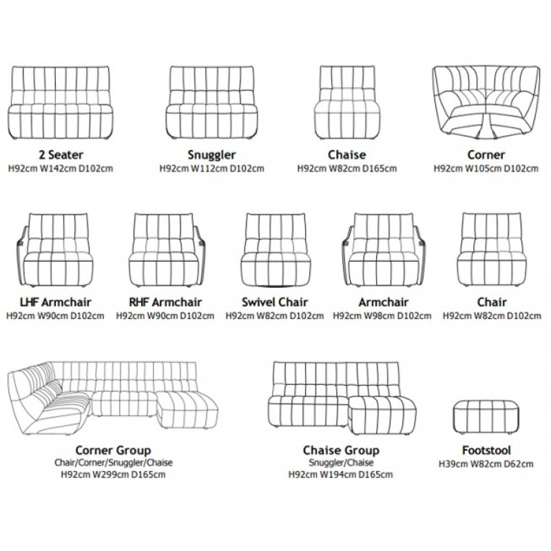 Bonnie Sofa Range Bonnie Sofa Range