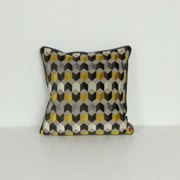 Saffron Geometric Cushion Saffron Geometric Cushion