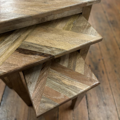Set of 3 Marquet Side Tables