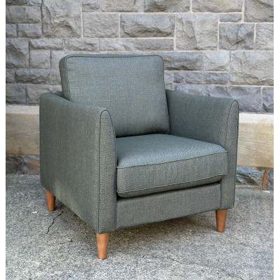 Gabe Armchair in Light Green Fabric