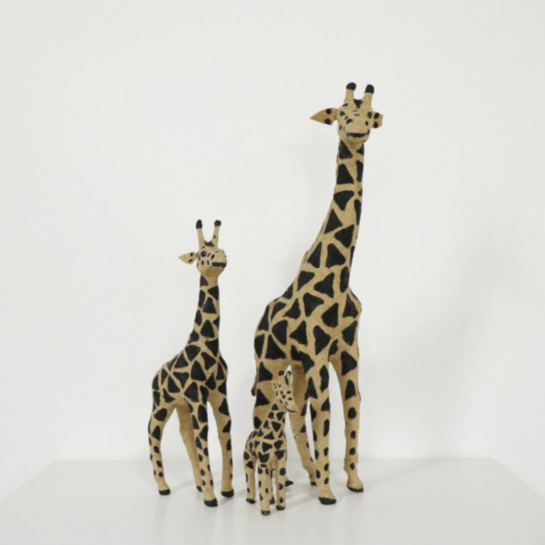 Jute Standing Giraffe Decoration Jute Standing Giraffe Decoration
