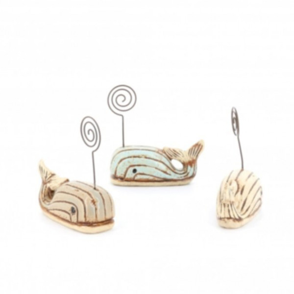 Assorted Whale Placecard Holder Assorted Whale Placecard Holder