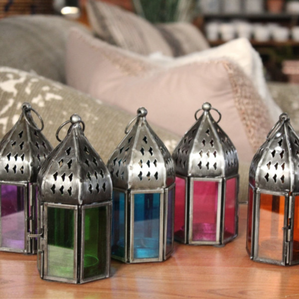 Assorted Small Hexagonal Lantern Assorted Small Hexagonal Lantern