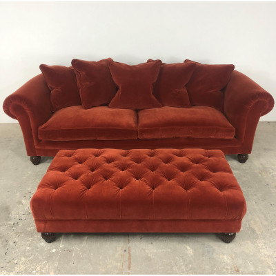 Elgar Footstool Plain