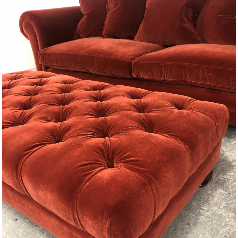 Elgar Footstool Plain Elgar Footstool Plain