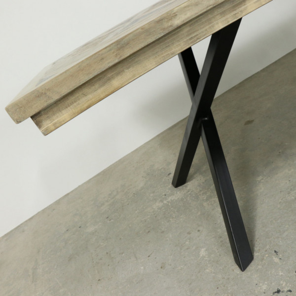 Accentra Cross Leg Dining Table Accentra Cross Leg Dining Table