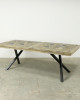 Accentra Cross Leg Dining Table Accentra Cross Leg Dining Table