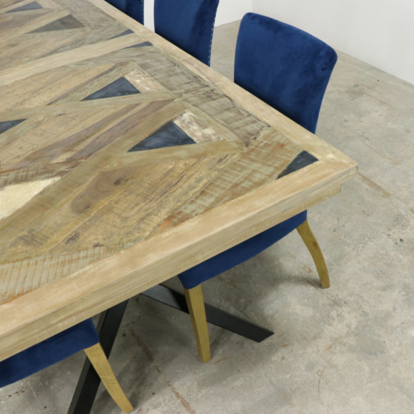 Accentra Cross Leg Dining Table Accentra Cross Leg Dining Table