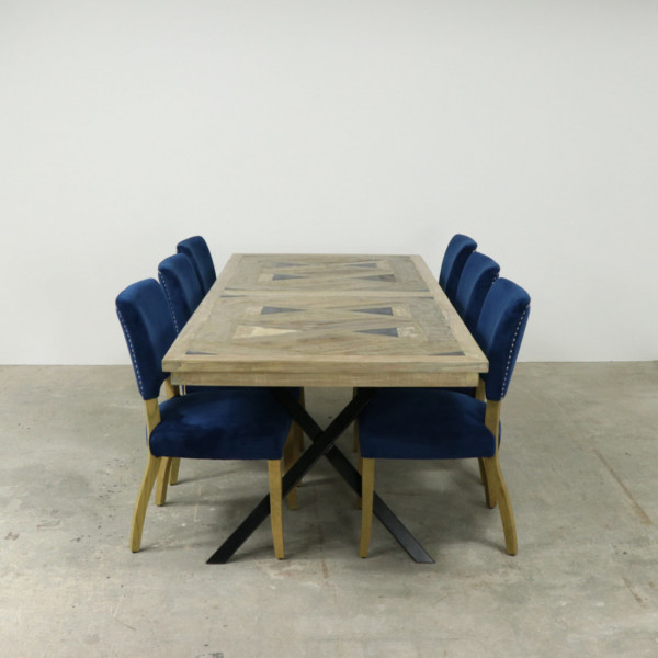 Accentra Cross Leg Dining Table Accentra Cross Leg Dining Table
