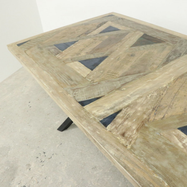 Accentra Cross Leg Dining Table Accentra Cross Leg Dining Table