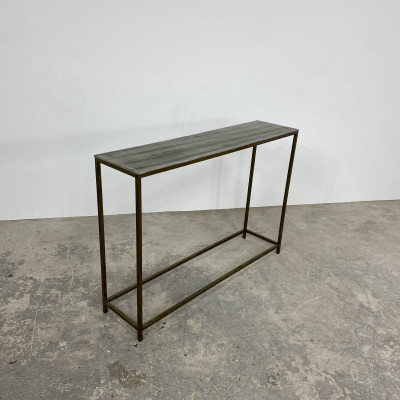 Faroe Silver Console Table