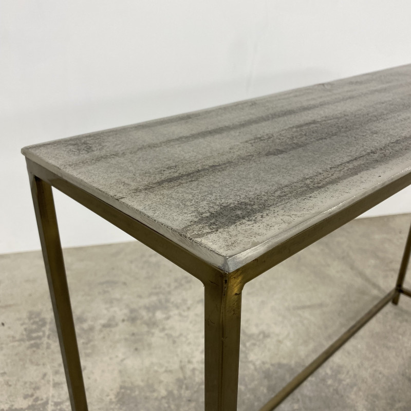 Faroe Silver Console Table Faroe Silver Console Table