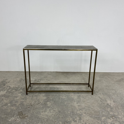 Faroe Silver Console Table