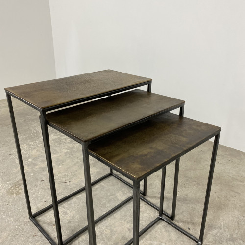 Faroe Nest of Tables Bronze Faroe Nest of Tables Bronze