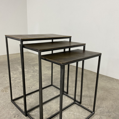 Faroe Nest of Tables Bronze Faroe Nest of Tables Bronze