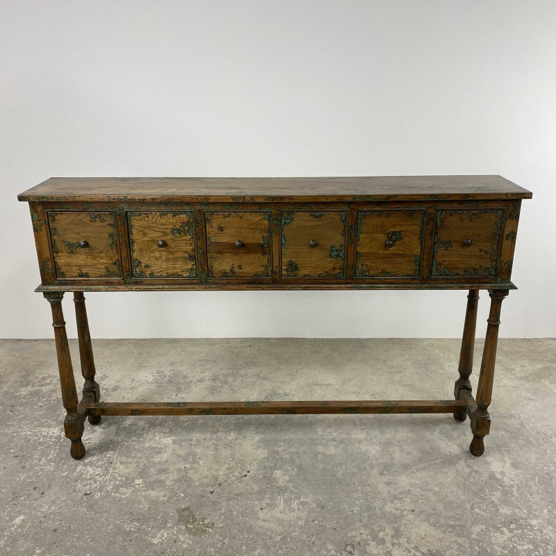 Thames 6 Drawer Hall Table Thames 6 Drawer Hall Table