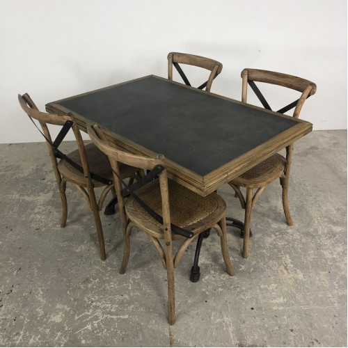 Oyster Rectangle Zinc Table