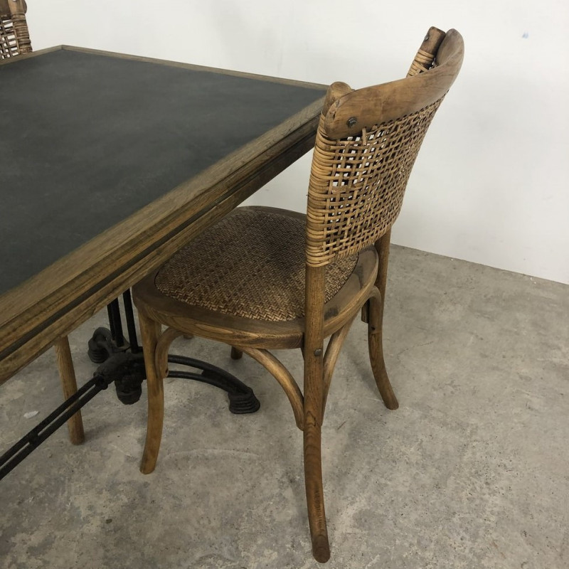 Oyster Rectangle Zinc Table