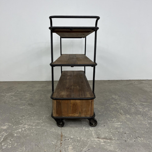 Oyster Shelf Console with 2 Drawers