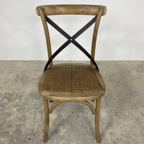 Oyster Cross Back Barstool