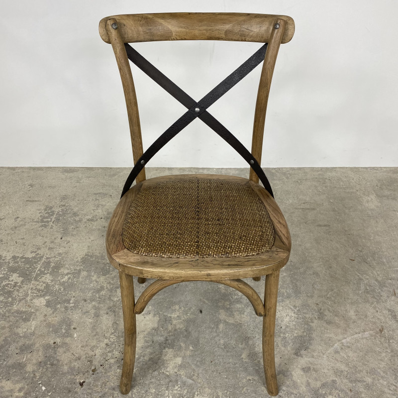 Oyster Cross Back Barstool