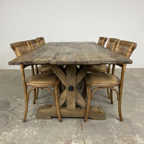 San Fran Boatwood Dining Table 