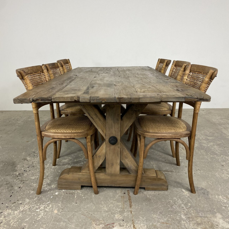 San Fran Boatwood Dining Table 