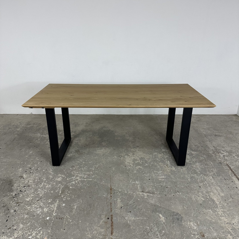 Flipper Oiled Oak Extending Dining Table