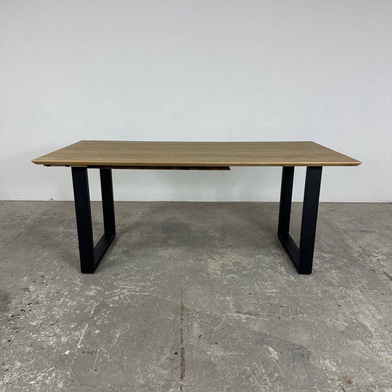 Flipper Oiled Oak Extending Dining Table