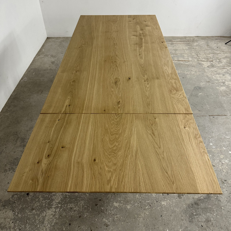 Flipper Oiled Oak Extending Dining Table