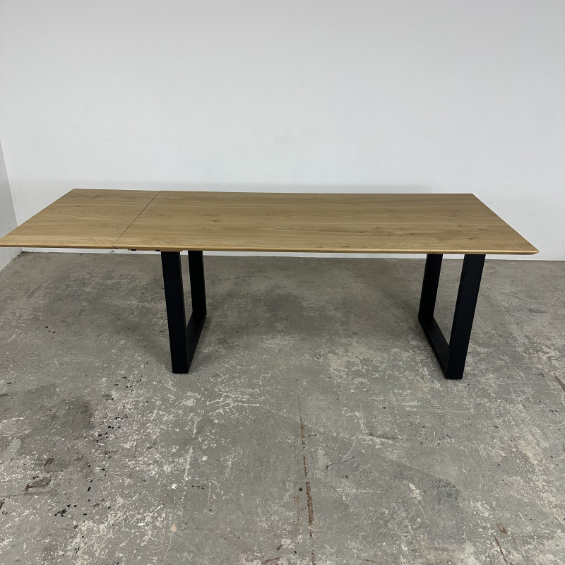 Flipper Oiled Oak Extending Dining Table