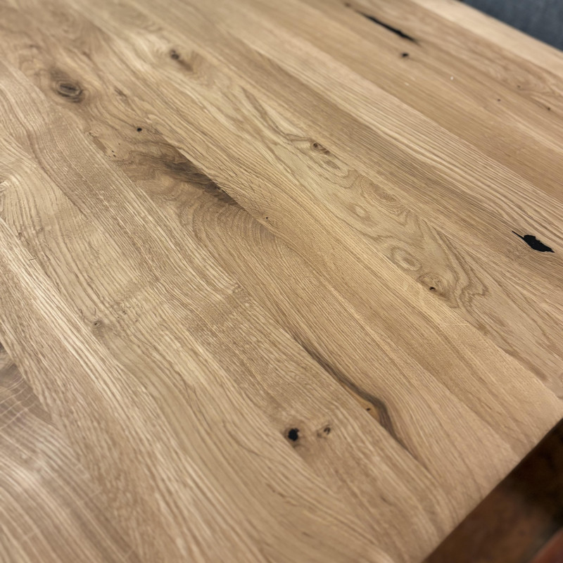 Pebble Oiled Oak Dining Table