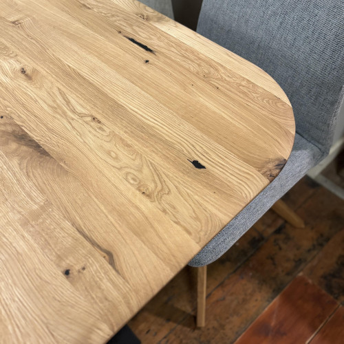 Pebble Oiled Oak Dining Table