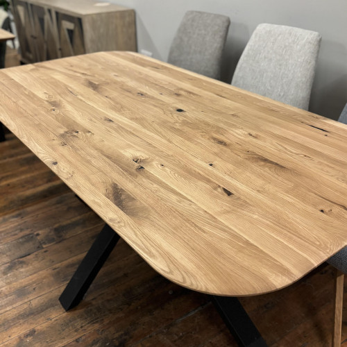Pebble Oiled Oak Dining Table