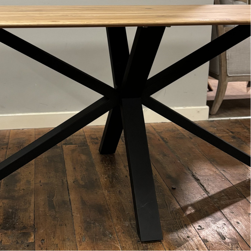 Pebble Oiled Oak Dining Table