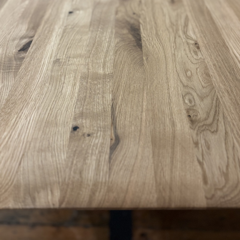 Pebble Oiled Oak Dining Table