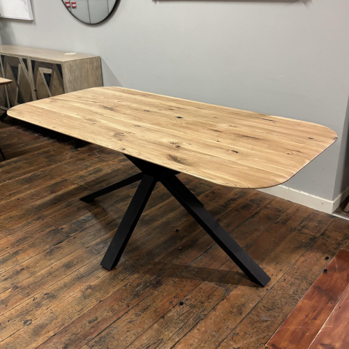 Pebble Oiled Oak Dining Table