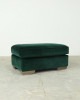 Large Velvet Footstool Large Velvet Footstool