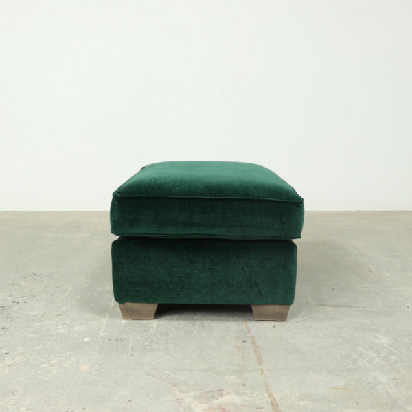 Large Velvet Footstool Large Velvet Footstool