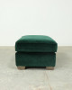 Large Velvet Footstool Large Velvet Footstool